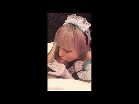 ❤️ Japonski idol [mayuka], kostum francoske služkinje, 1. del, fafanje in onaniranje z losjonom ☑ Porn video na porno sl.com-porn-mz.ru ❌️❤